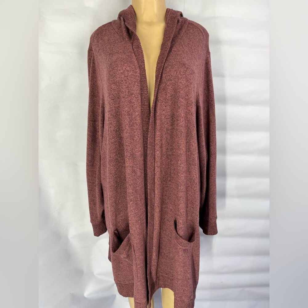 Torrid Super Soft Coral Open Front Cardigan.  Size 6
